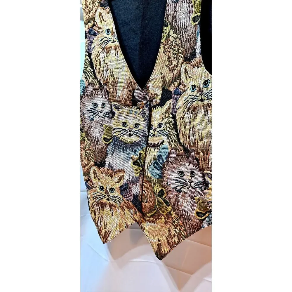 Imaginations Classic Collection Creative Cat Vest  M/L